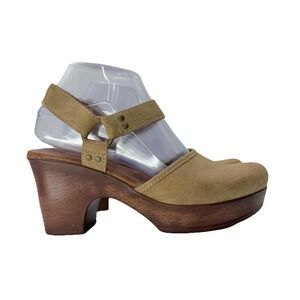 BOC by Born Women's Natasha‎ Clog Platform Size 7M Preppy Boho Hippie Comfort